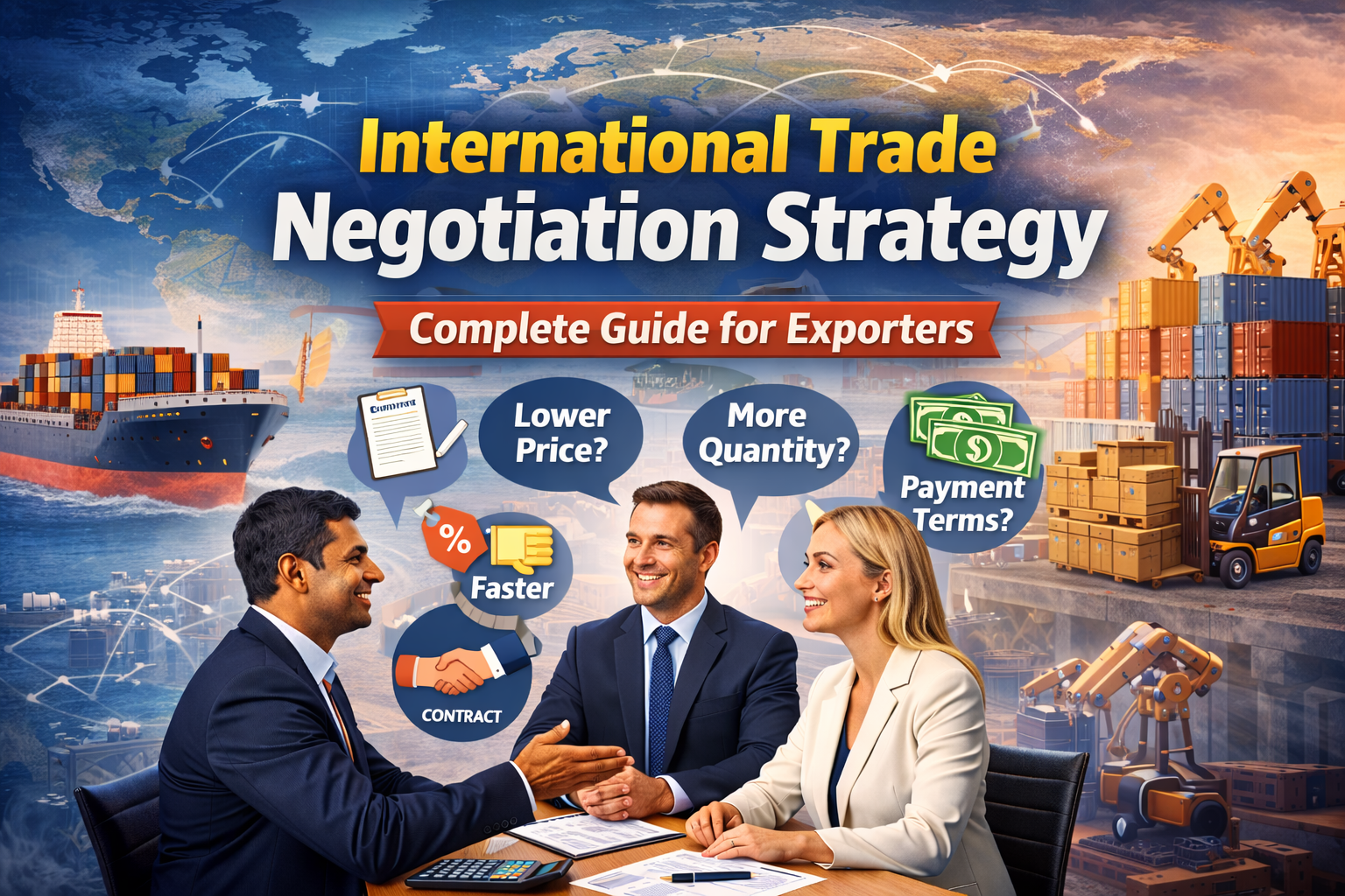 international trade negotiation strategy exporters